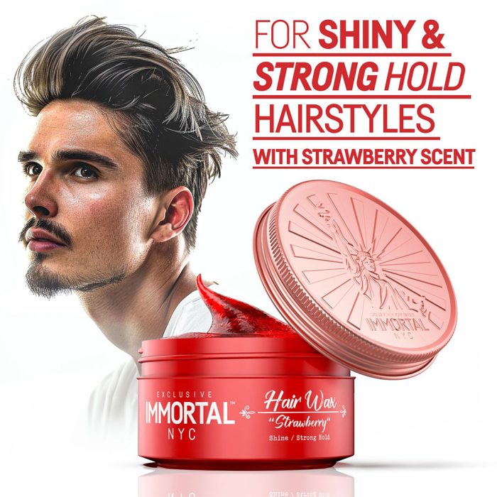 strawberry hair wax